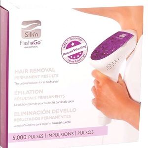 Silk’n Flash&Go at home permanent hair removal ✨